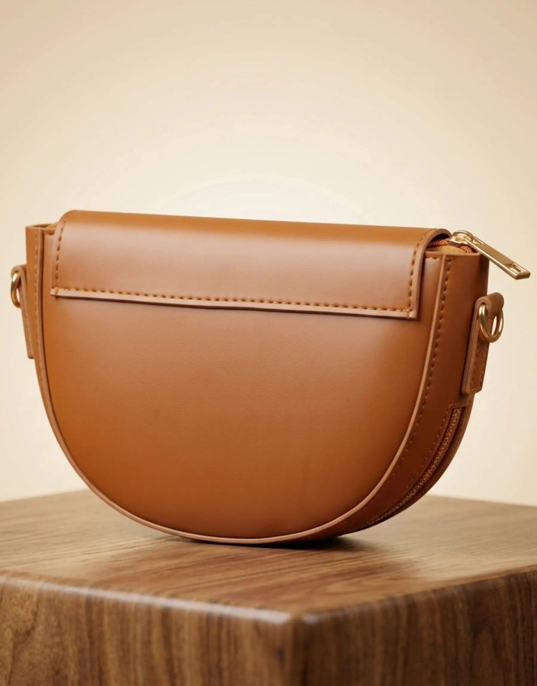 Premium Brown Crossbody Bag for Women with Mini Flap Premium Brown Crossbody Bag for Women with Mini Flap